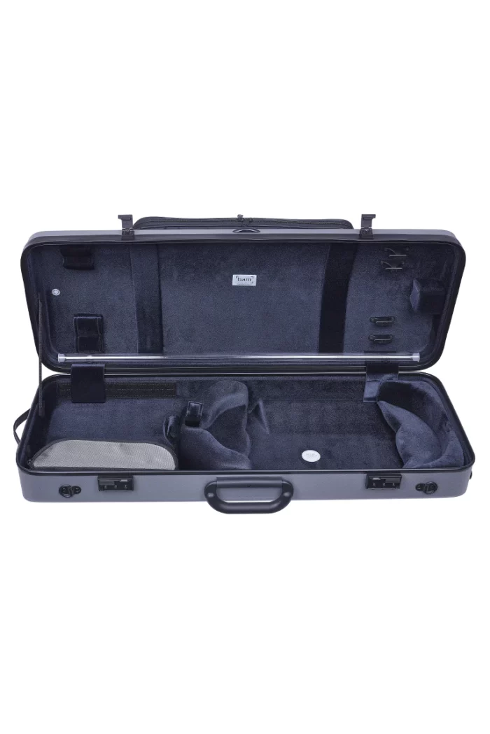 ESTOJO HIGHTECH RETANGULAR PARA VIOLA DE ARCO - com bolso - Imagem 4