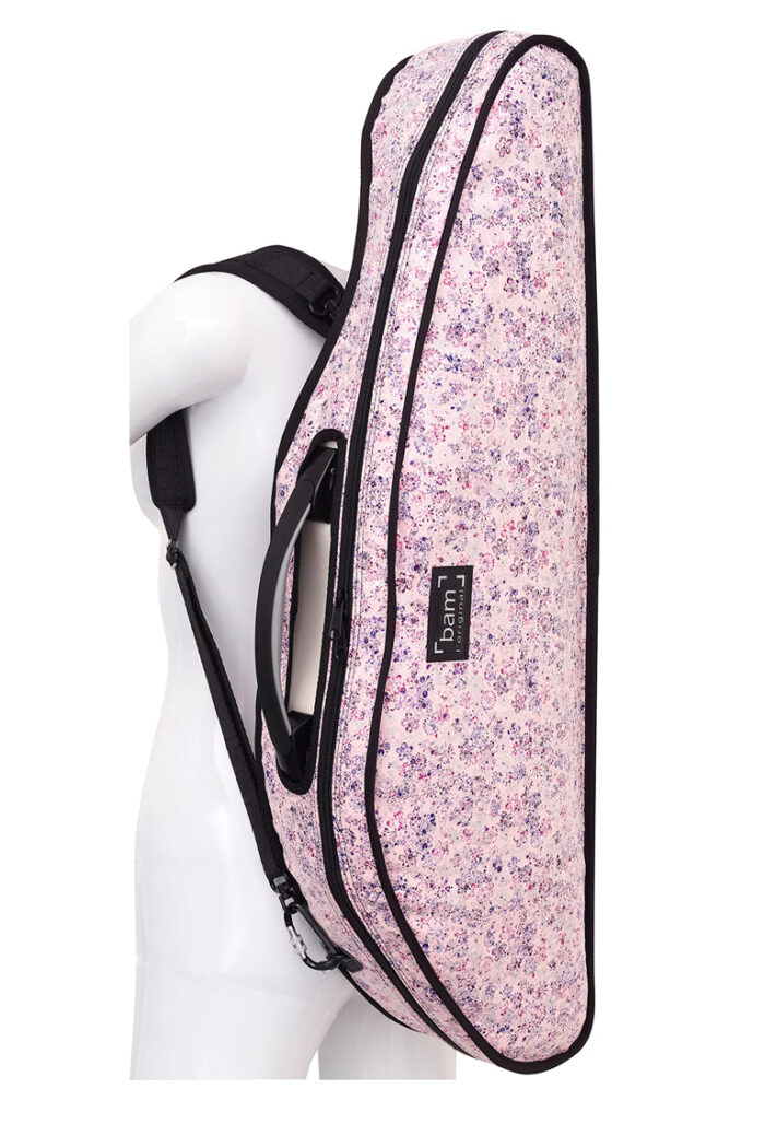 CAPA HOODY PARA REVESTIR ESTOJO HIGHTECH BAM SLIM PARA VIOLINO - Linha Flores - Imagem 9