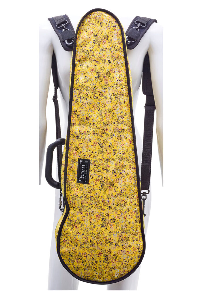 CAPA HOODY PARA ESTOJO HIGHTECH BAM EM FORMA PARA VIOLINO - Flores - Imagem 5