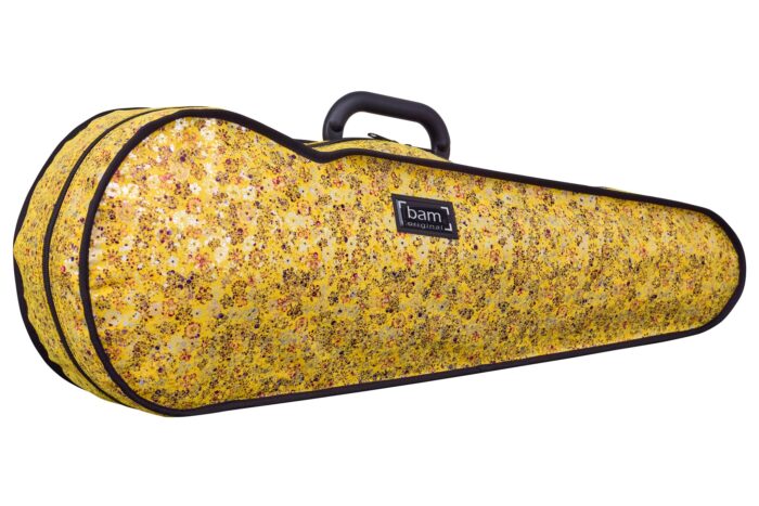 CAPA HOODY PARA ESTOJO HIGHTECH BAM EM FORMA PARA VIOLINO - Flores - Imagem 4