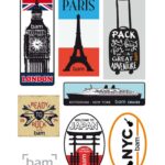 ADESIVOS BAM CASES COLEÇÃO VINTAGE