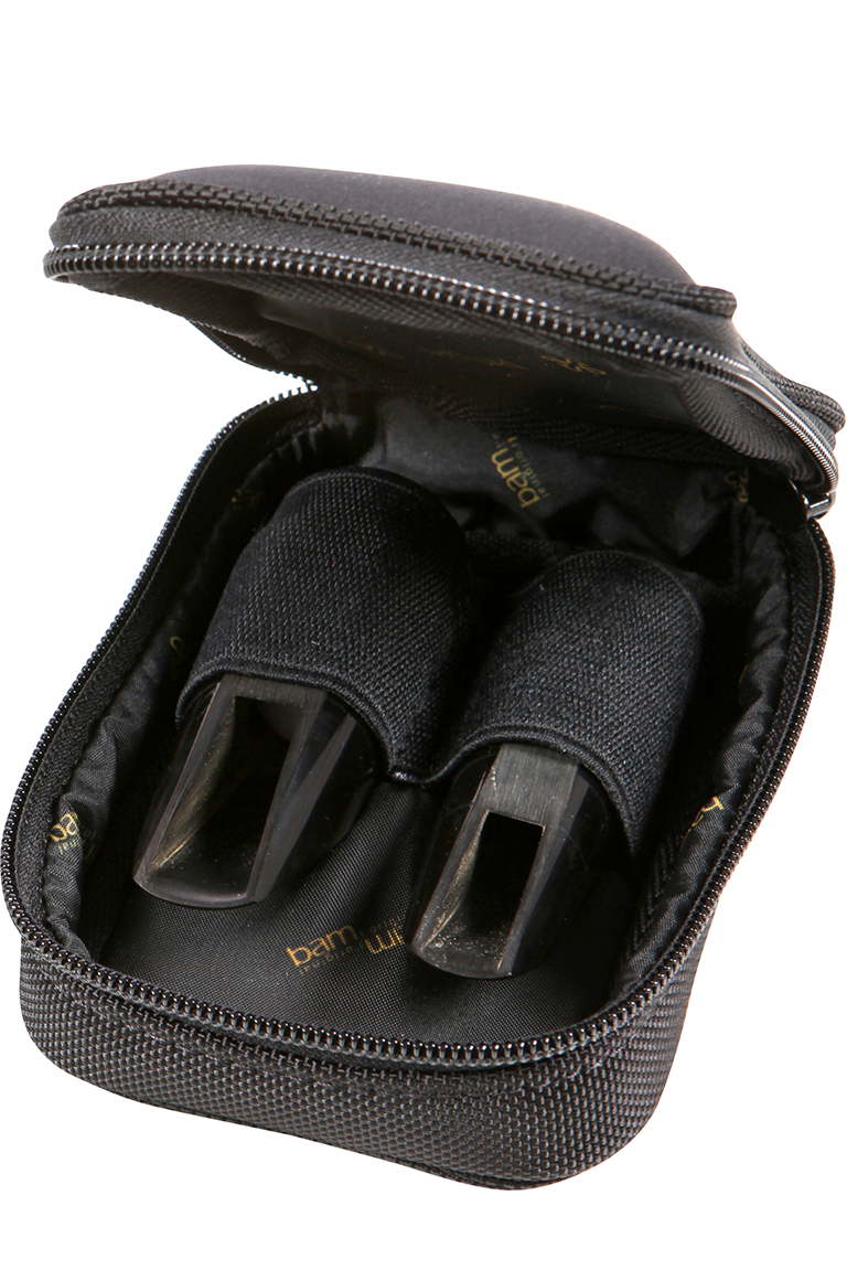 POCHETTE PARA 2 BOQUILHAS DE CLARINETE Bb & A, SAXOFONES ALTO & SOPRANO - P - Imagem 3