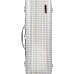 ESTOJO HIGHTECH CABOURG RETANGULAR PARA VIOLINO - 3 tons de cinza - prata