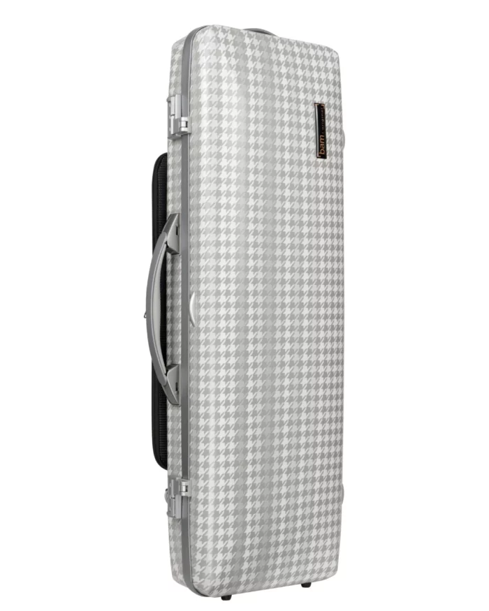 ESTOJO HIGHTECH CABOURG RETANGULAR PARA VIOLINO - 3 tons de cinza - prata - Imagem 2