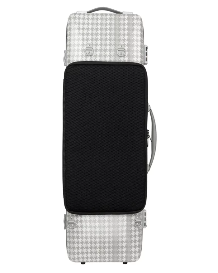 ESTOJO HIGHTECH CABOURG RETANGULAR PARA VIOLINO - 3 tons de cinza - prata - Imagem 3